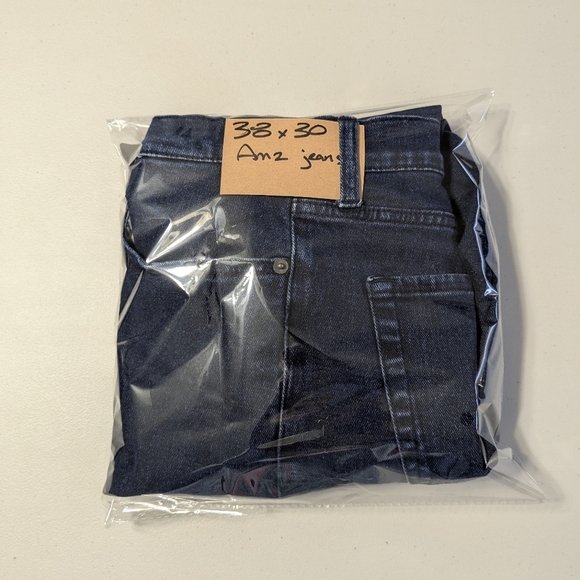 Dark blue skinny jeans, 38x29, Amazon essentials - Picture 11 of 12